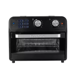 KALORIK 22 Qt. Black Digital Air Fryer Toaster Oven