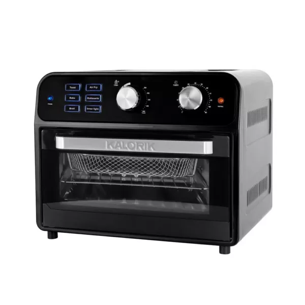 KALORIK 22 Qt. Black Digital Air Fryer Toaster Oven