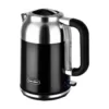 KALORIK Retro 7-Cup Black Cordless Electric Kettle