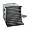 LEM Mighty Bite 10-Tray Black Food Dehydrator with Temperature Control