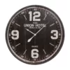 LITTON LANE 35 in. Old World Inspired Vintage Round Wall Clock