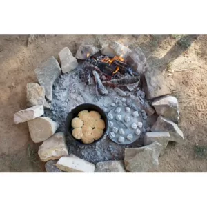 Lodge 5 Qt. Cast Iron Deep Dutch Oven with Lid and Bail Handle