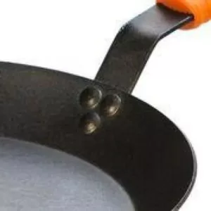 Lodge 12 in. Carbon Steel Skillet in Black with Comfort Grip Handle