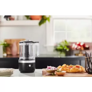 KitchenAid Cordless 5-Cup Black Matte Food Chopper