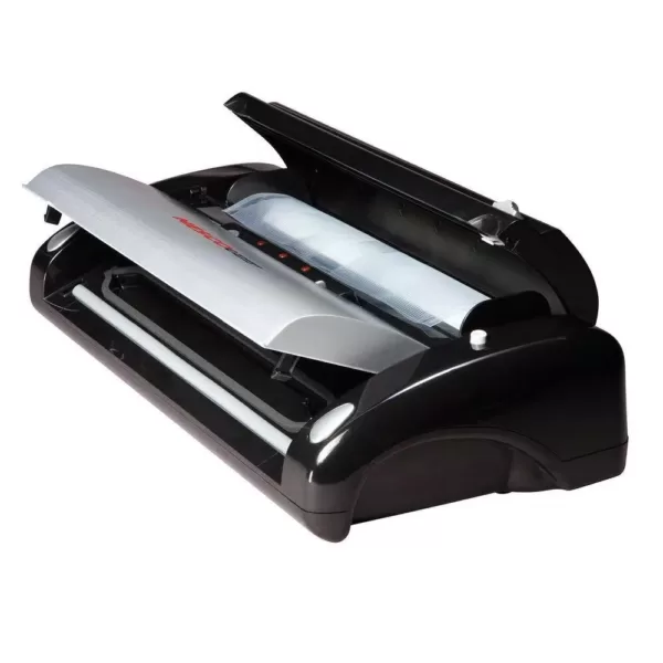 Nesco Black Food Vacuum Sealer with Bag Cutter