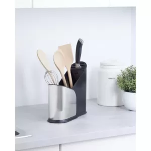 Umbra Furlo Expanding Black/Nickel Utensil Holder