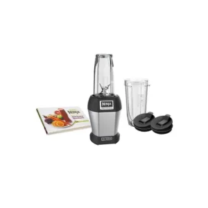 NINJA Nutri Ninja Pro 24 oz. Single Speed Black High Speed Single Serve Blender