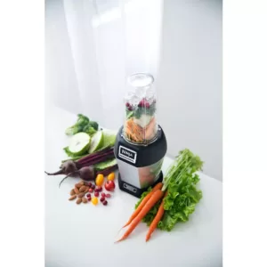 NINJA Nutri Ninja Pro 24 oz. Single Speed Black High Speed Single Serve Blender