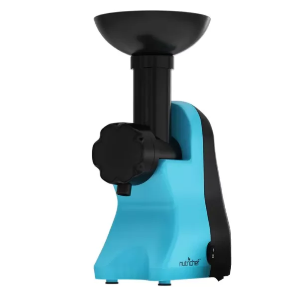 NutriChef 150-Watt Black Electric Soft Serve and Sorbet Frozen Dessert Maker