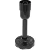 Ovente 6-Speed Hand Blender Potato Masher Attachment, Black