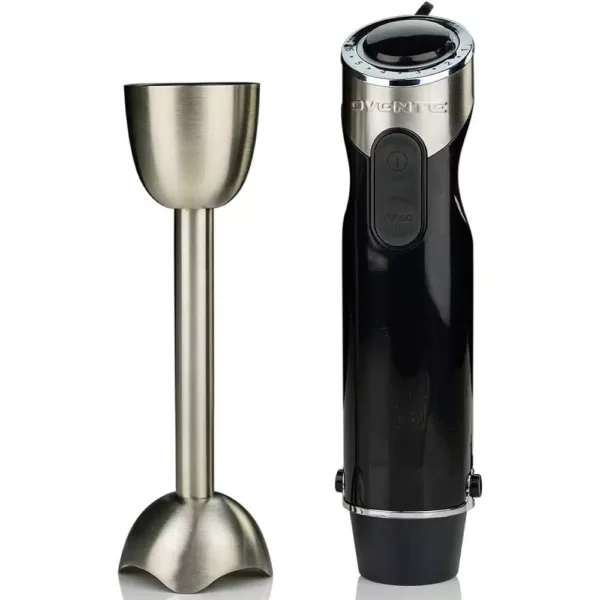 Ovente 6-Speed Black Immersion Blender