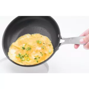 OXO Good Grips 8 in. Hard-Anodized Aluminum Ceramic Nonstick Frying Pan in Black