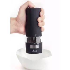 Ozeri Savore Soft Touch Electric Pepper Mill and Grinder