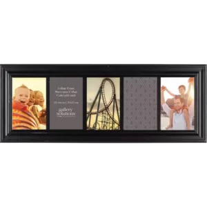 Pinnacle 5-Opening 4 in. x 6 in. Picture Frame