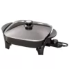 Presto 121 sq. in. Black Non-Stick Electric Skillet with Lid