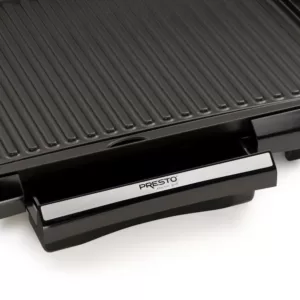 Presto 160 sq. in. Black Alumnium Cool Touch Indoor Grill