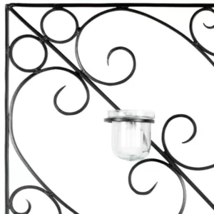 Safavieh Votive Black Wall Decor Candle Sconce