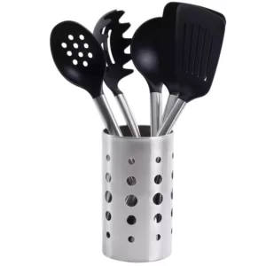 Oster Wrexham Utensils with Stainless Steel Holder (Set of 5)