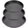 Southern Homewares 8 in., 9 in., 10 in. 3-Piece Round Baking Pan