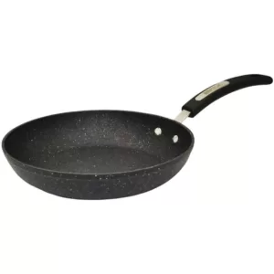 Starfrit The Rock Bakelite 8 in. Aluminum Nonstick Frying Pan in Black Speckle