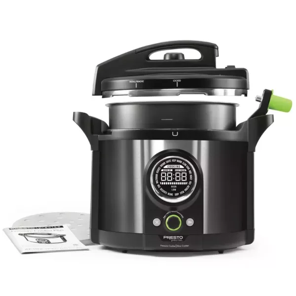 Presto 10 Qt. Black Stainless Electric Pressure Cooker