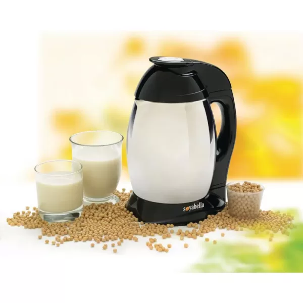 Tribest Soybella Black Stainless Steel Soy and Nutmilk Maker