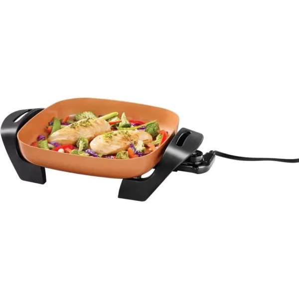 Starfrit Eco 144 sq. in. Copper Electric Skillet