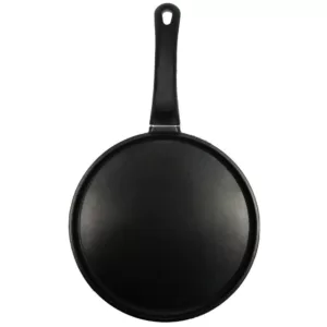 Starfrit 10 in. Aluminum Nonstick Skillet in Black