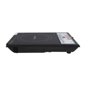 Tayama Single Burner 8 in. Black Induction Hot Plate with Shabu Cooking Pot