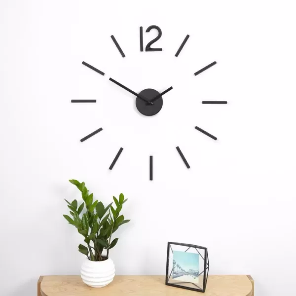 Umbra Blink Clock Black