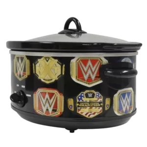 Uncanny Brands Star Wars 7 qt. Black Slow Cooker with Removable Ceramic Bowl