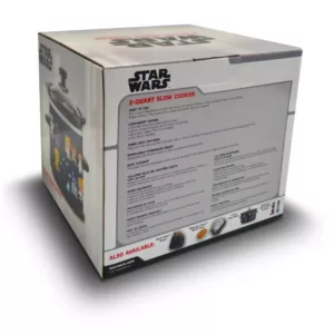 Uncanny Brands Star Wars 2QT. Slow Cooker Black