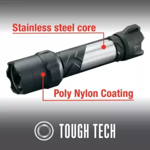 Coast Polysteel 600 Heavy Duty 710 Lumen Waterproof LED Flashlight with Twist Focus