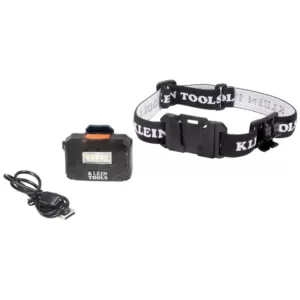 Klein Tools Rechargeable Light Array Headlamp with Fabric Strap