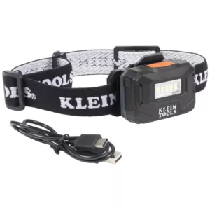 Klein Tools Rechargeable Light Array Headlamp with Fabric Strap