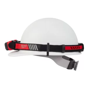 Milwaukee 600 Lumens LED USB Rechargeable 360-Degree Visibility Hard Hat Headlamp with Type 1 Class C Full Brim Vented Hard Hat