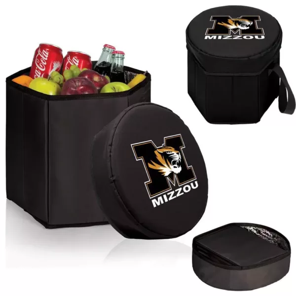 Picnic Time 12 Qt. Mizzou Tigers Black Bongo Cooler