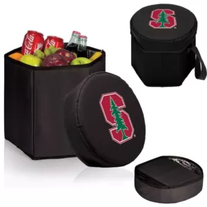 Picnic Time 12 Qt. Stanford Cardinal Black Bongo Cooler