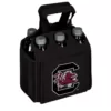 Picnic Time University of South Carolina Gamecocks 6-Bottles Black Beverage Carrier