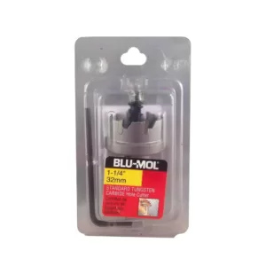 BLU-MOL 1-1/4 in. Standard Tungsten Carbide Hole Cutter