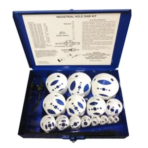 BLU-MOL Industrial Xtreme Bi-Metal Hole Saw Kit (20-Piece)