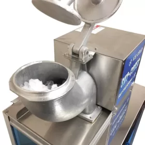 Paragon Arctic Blast 8000 oz. Blue Stainless Steel Countertop Snow Cone Machine