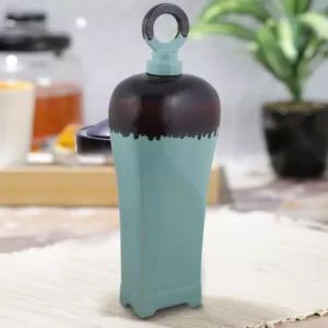 Benjara Blue Ceramic Jar