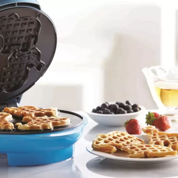 Brentwood Appliances Blue Animal-Shapes Waffle Maker