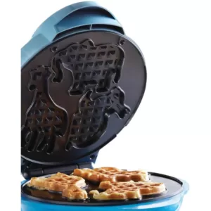 Brentwood Appliances Blue Animal-Shapes Waffle Maker