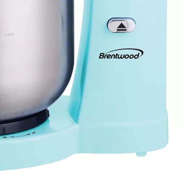 Brentwood Appliances 3 Qt. 5-Speed Blue with Stainless Steel Mixing Bowl Stand Mixer