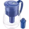 Brita Monterey 10-Cup Water Filter Pitcher in Blue with Longlast Filter, BPA Free