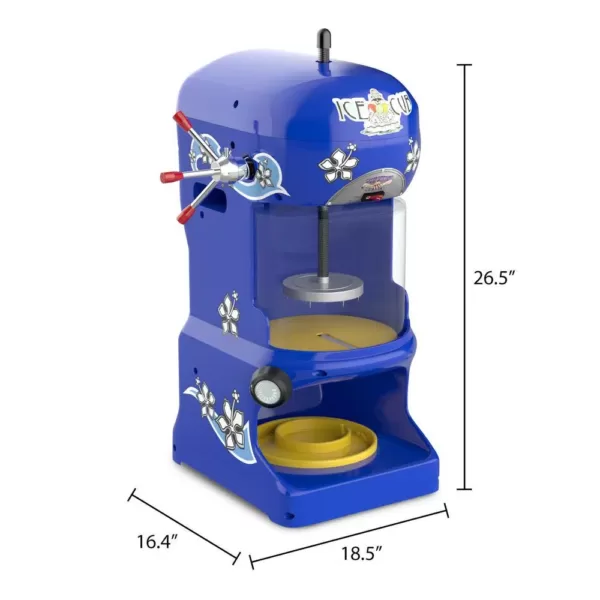 Great Northern 24 oz. in Blue Ice Cub Shaved Ice Machine