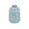 IMAX Felix Ceramic Blue Medium Vase