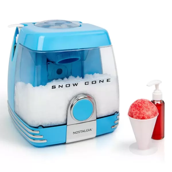 Nostalgia 240 oz. Blue Countertop Snow Cone Machine